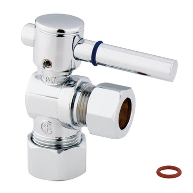 Kingston Brass Fauceture 5/8" O.D. Compression, 1/2" O.D. Compression Angle Valve-Bathroom Accessories-Free Shipping-Directsinks.