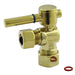 Kingston Brass Fauceture 5/8" O.D. Compression, 1/2" O.D. Compression Angle Valve-Bathroom Accessories-Free Shipping-Directsinks.