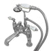 Kingston Brass CC608T1 Vintage Deck Mount Clawfoot Tub Filler with Hand Shower-Tub Faucets-Free Shipping-Directsinks.