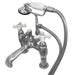 Kingston Brass CC612T1 Vintage Deck Mount Clawfoot Tub Filler with Hand Shower-Tub Faucets-Free Shipping-Directsinks.