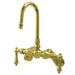 Kingston Brass Vintage Classic Wall Mount Clawfoot Tub Filler Faucet-Tub Faucets-Free Shipping-Directsinks.
