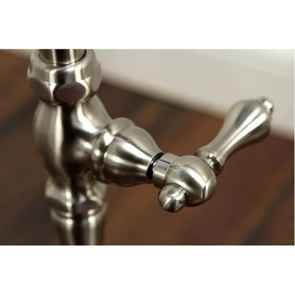 Kingston Brass Vintage Freestanding Tub Filler Package-Tub Faucets-Free Shipping-Directsinks.