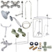 Kingston Brass Vintage Clawfoot Tub Package with 24" Supply Lines-Tub Faucets-Free Shipping-Directsinks.