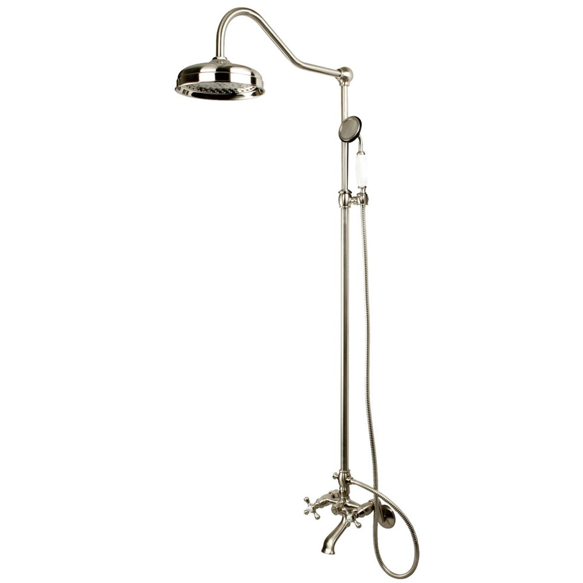 Kingston Brass Vintage Clawfoot Tub Package with 22 Supply Lines - Polished Chrome