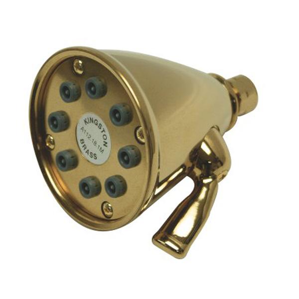 Kingston Brass Victorian 3-5/8" Diameter Adjustable Brass Shower Head with 8 Jets-Shower Faucets-Free Shipping-Directsinks.