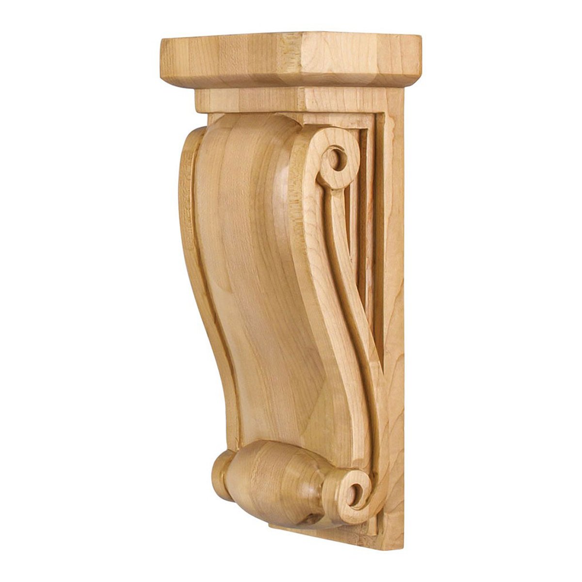 Hardware Resources 4-1/2" x 3" x 10" Hard Maple Neo Gothic Corbel-DirectSinks