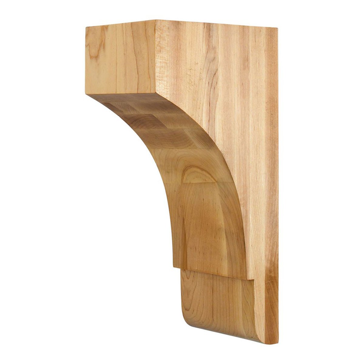 Hardware Resources 5" x 7" x 14" Alder Minimalist Corbel-DirectSinks