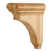 Hardware Resources Alder Minimalist Corbel with Bullnose Cap and 1-1/2" Reveal-DirectSinks