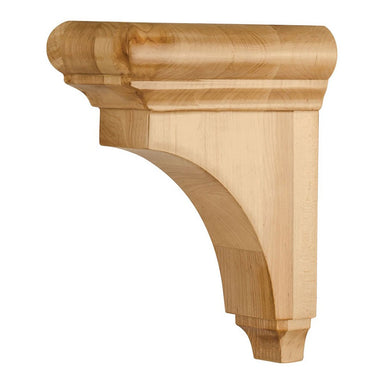 Hardware Resources Cherry Minimalist Corbel with Bullnose Cap and 1-1/2" Reveal-DirectSinks