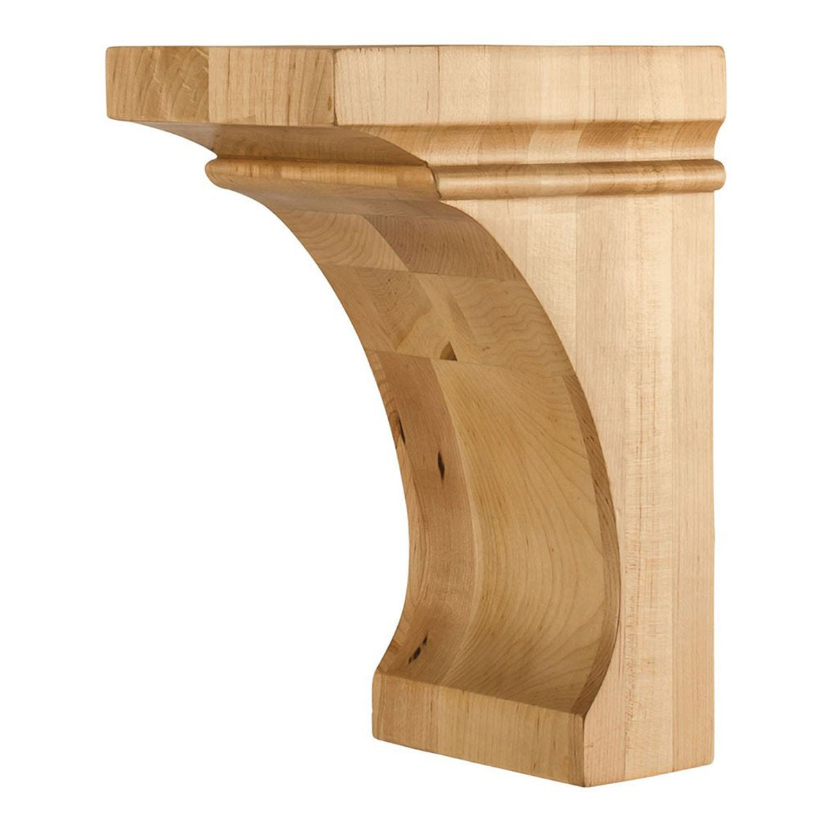 Hardware Resources Hard Maple Corbel with Cove Design-DirectSinks