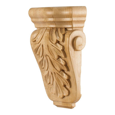 Hardware Resources 4-1/2" x 2" x 7" Cherry Acanthus Small Corbel-DirectSinks