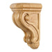 Hardware Resources Rubberwood Rounded Scrolled Corbel-DirectSinks