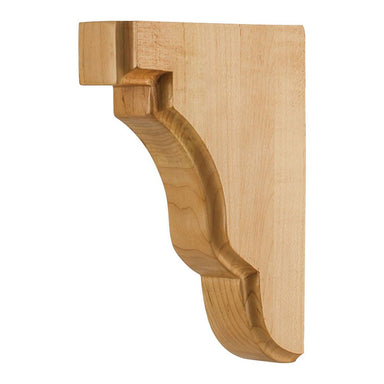 Hardware Resources Rubberwood Square Edge Bar Bracket-DirectSinks