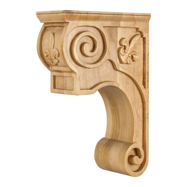 Hardware Resources Alder Fleur-De-Lis Corbel-DirectSinks