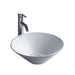Wells Sinkware 16-Inch Round Vitreous Ceramic Vessel Bathroom Sink in White-Bathroom Sinks Fast Shipping at Directsinks.