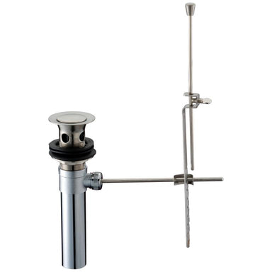 Dawn Drain with Lift Rod in Brushed Nickel-Kitchen Accessories Fast Shipping at DirectSinks.