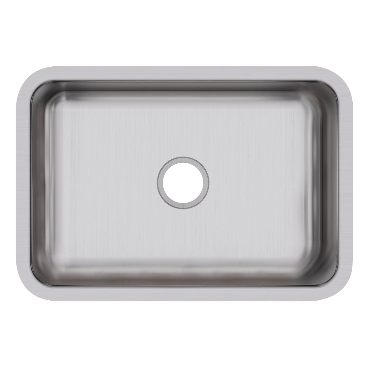 Elkay Dayton Stainless Steel 26-1/2" x 18-1/2" x 8" Single Bowl Undermount Sink