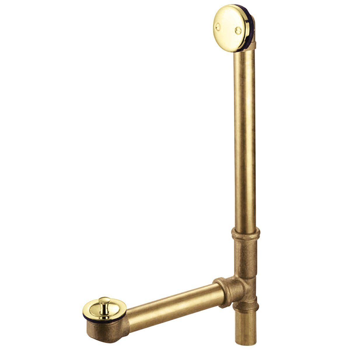 Kingston Brass Made to Match DLL3162 Bath Tub Drain and Overflow in Polish Brass-Bathroom Accessories-Free Shipping-Directsinks.