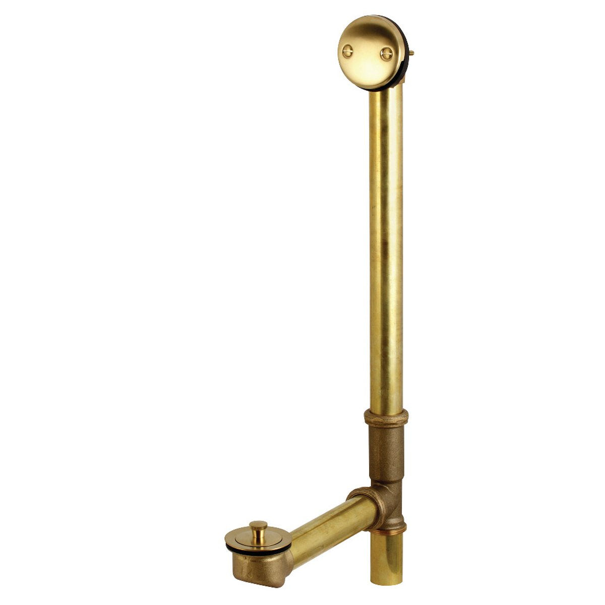 Kingston Brass 12" Tub Waste and Overflow with Lift & Lock Drain