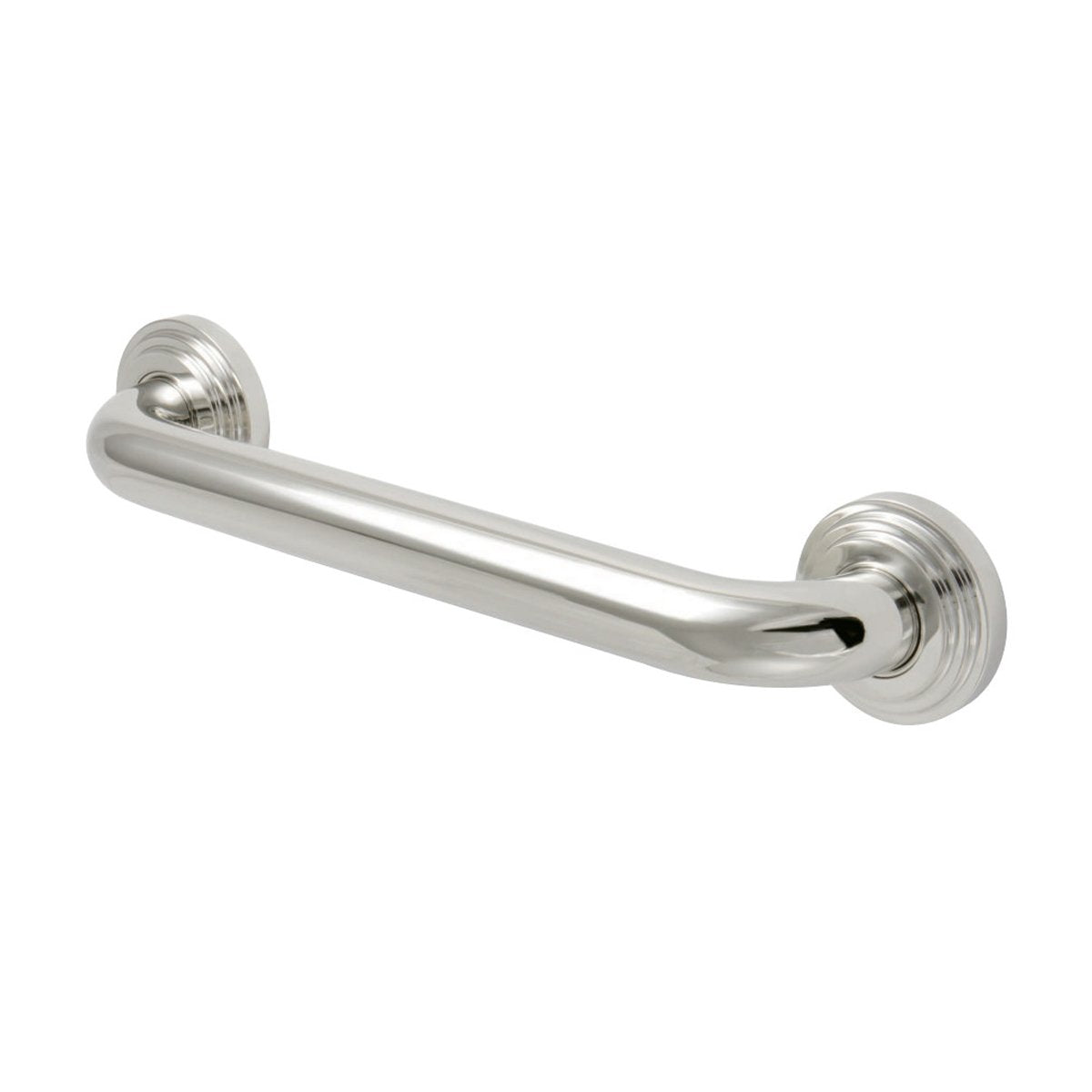 Kingston Brass Milano 12-Inch Decorative 1-1/4-Inch OD Grab Bar