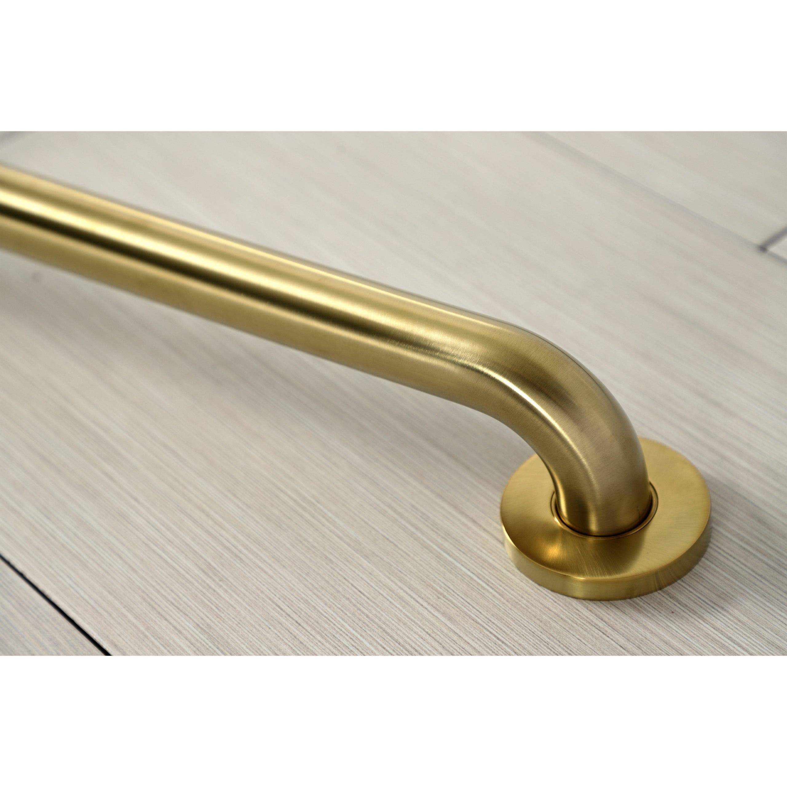 Kingston Brass Meridian 48" x 1-1/4" ADA Grab Bar in Brushed Brass