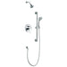 Dawn Everglades Series Shower Combo Set Wall Mounted Showerhead with Slide Bar Handheld Shower-Shower Faucets Fast Shipping at DirectSinks.