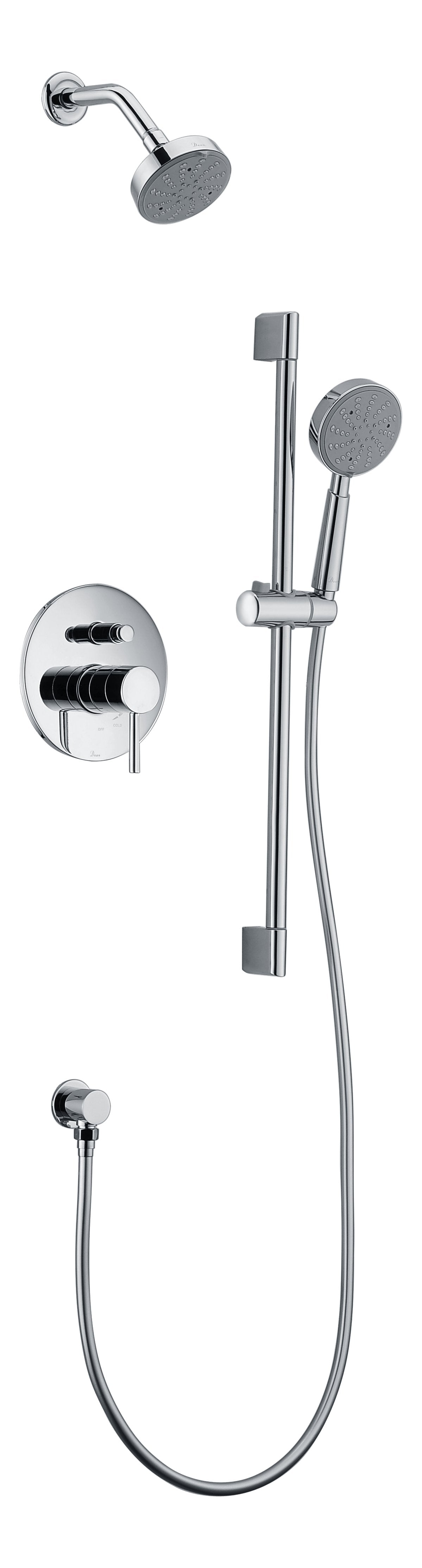 thumbnail image 2 of ActivTouch® 9-Setting Hand Shower With Traditional Slide Bar / Grab Bar In Chrome 51900 | Delta Faucet 2 of 9