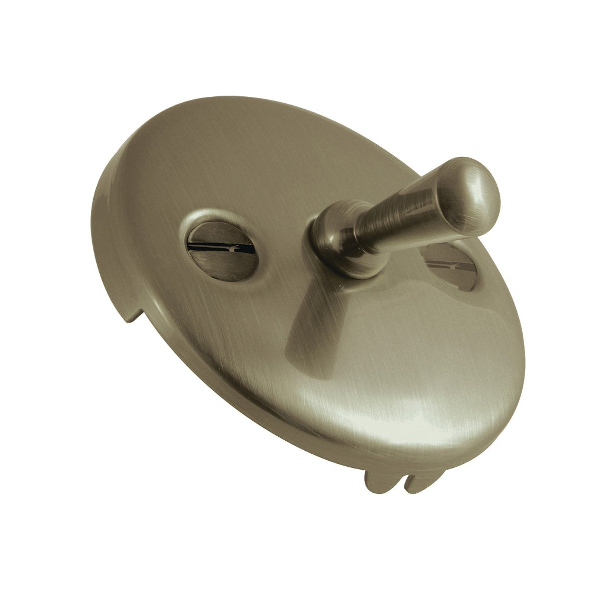 Kingston Brass Round Overflow Plate with Trip Lever Drain