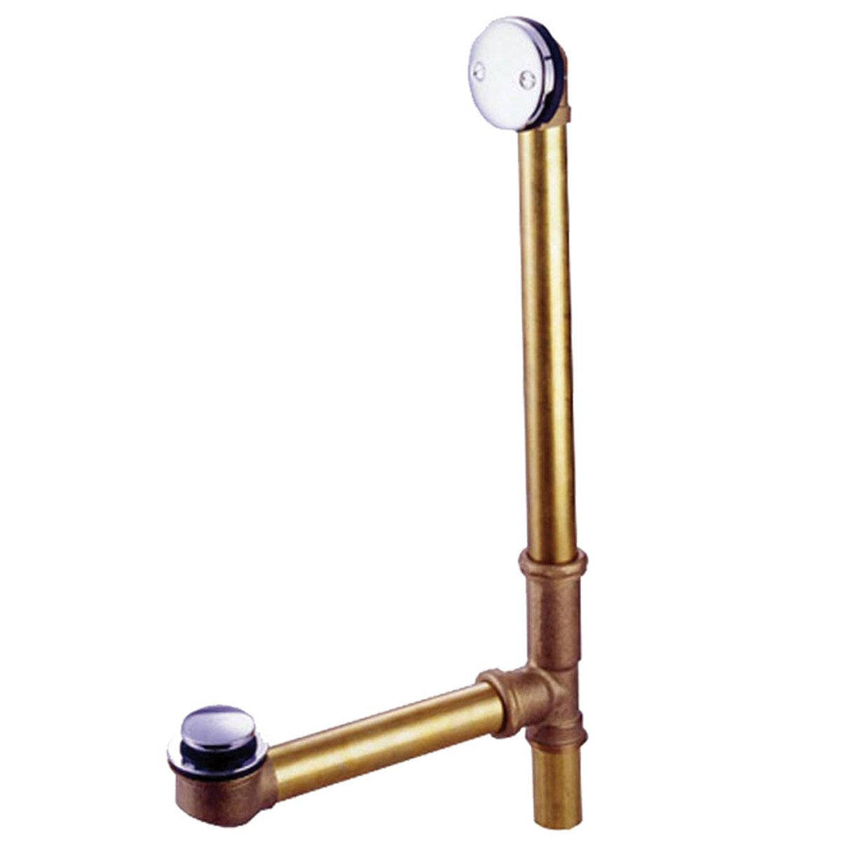 Kingston Brass Made to Match Tip-Toe Bath Tub Drain and Overflow-Bathroom Accessories-Free Shipping-Directsinks.