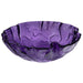 Eden Bath Purple Free form Wave Glass Vessel Sink