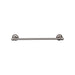 Top Knobs Edwardian Single Bath Towel Bar - Ribbon Backplate-DirectSinks