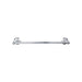 Top Knobs Edwardian Single Bath Towel Bar - Hex Backplate-DirectSinks
