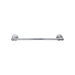 Top Knobs Edwardian Single Bath Towel Bar - Rope Backplate-DirectSinks