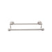 Top Knobs Edwardian Double Bath Towel Bar - Beaded Backplate-DirectSinks