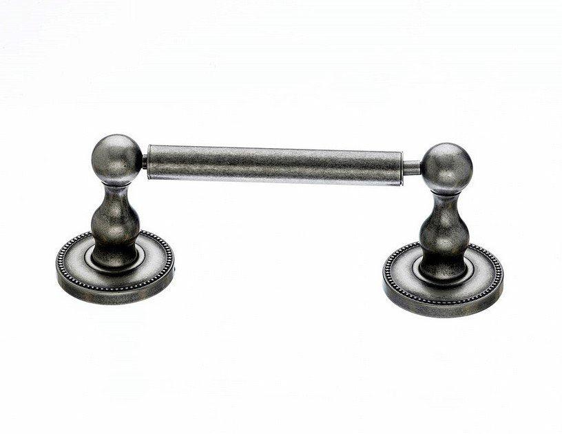 Topknobs ED3APA Tissue Holder with Beaded Detail in Antique Pewter-DirectSinks