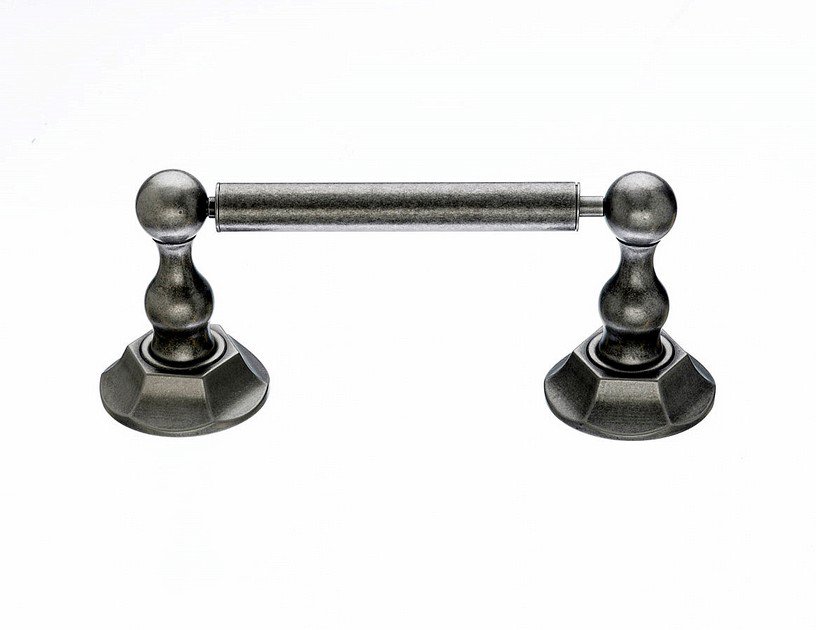 Topknobs ED3APB Tissue Holder with Hex Detail in Antique Pewter-DirectSinks