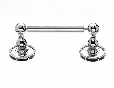 Topknobs ED3PCA Tissue Holder with Beaded Detail in Polished Chrome-DirectSinks