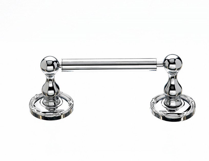 Ed3Pce Tissue Holder With Ribbon & Reed Detail In Polished Chrome-DirectSinks