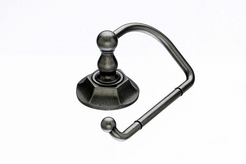 Topknobs ED4APB Tissue Hook with Hex Detail in Antique Pewter-DirectSinks