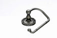 Ed4Ape Tissue Hook With Ribbon & Reed Detail In Antique Pewter-DirectSinks
