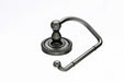 Topknobs ED4APF Tissue Hook with Rope Detail in brushed Antique Pewter-DirectSinks