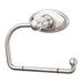 Top Knobs Edwardian Bath Tissue Hook - Oval Backplate in Brushed Satin Nickel-DirectSinks