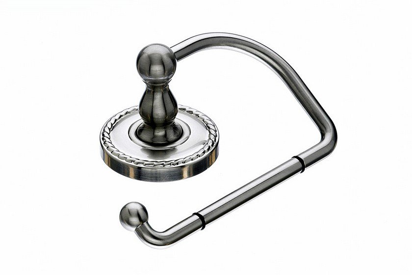 Topknobs ED4BSNF Tissue Hook with Rope Detail in Brushed Satin Nickel-DirectSinks