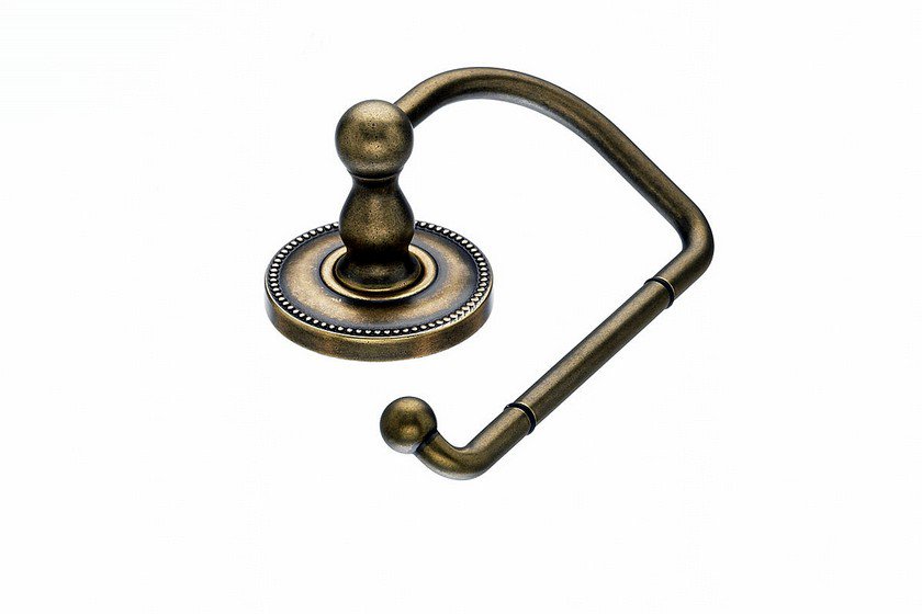 Topknobs ED4GBZA Tissue Hook with Beaded Detail in German Bronze-DirectSinks