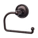 Top Knobs Edwardian Bath Tissue Hook - Ribbon Backplate in Oil Rubbed Bronze-DirectSinks