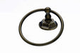 Topknobs ED5GBZB Towel Ring with Hex Detail in German Bronze-DirectSinks