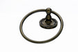 Topknobs ED5GBZE Towel Ring with Ribbon & Reed Detail in German Bronze-DirectSinks