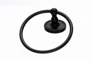 Topknobs ED5ORBA Towel Ring with Beaded Detail in Oil Rubbed Bronze-DirectSinks