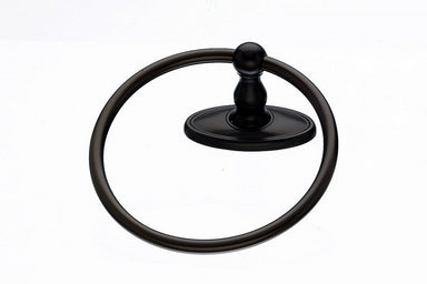 Topknobs ED5ORBC Towel Ring with Oval Backplate in Oil Rubbed Bronze-DirectSinks