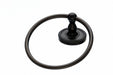 Topknobs ED5ORBF Towel Ring with Rope Detail in Oil Rubbed Bronze-DirectSinks